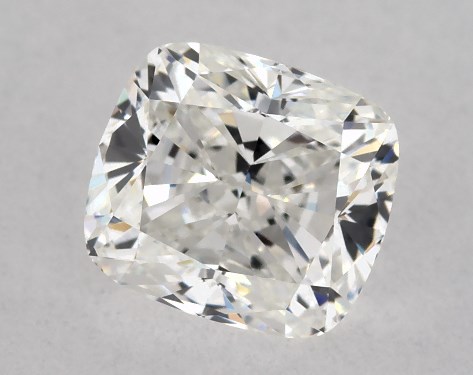 GIA 0.76 Carat H-VVS1 Very Good Cut Cushion Modified Diamond